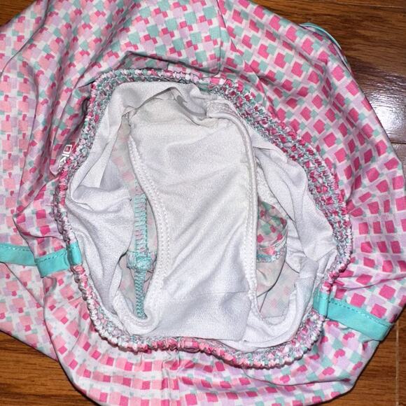 Nike Toddler Girl Pink Blue Pattern Dri-Fit Athletic Shorts Size 2T - Picture 7 of 13